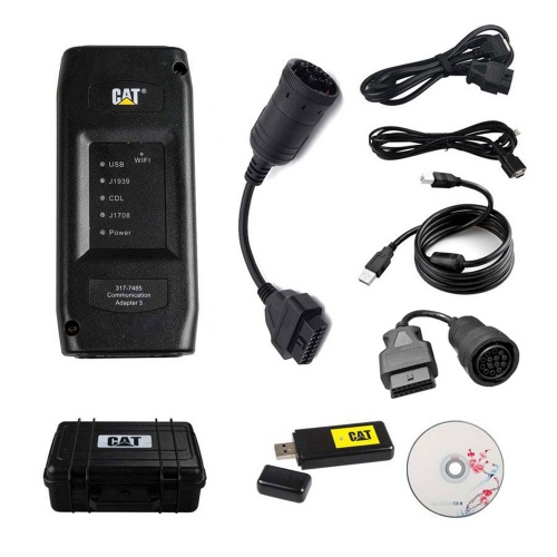 CAT Caterpillar ET Diagnostic Adapter III 2025A/2019C CAT ET 3 Truck Diagnostic Tool With WIFI